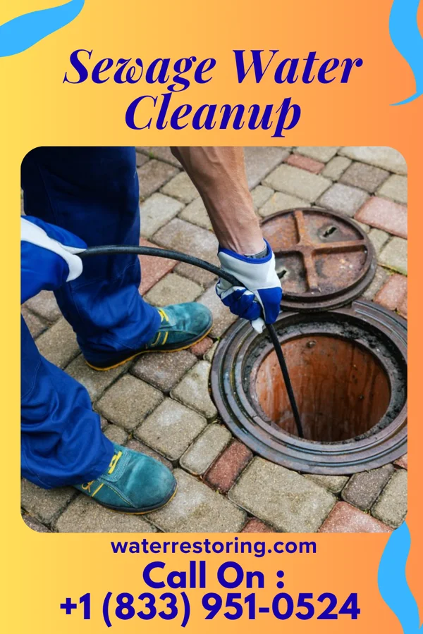 Sewage Water Cleanup in Pottsville, PA